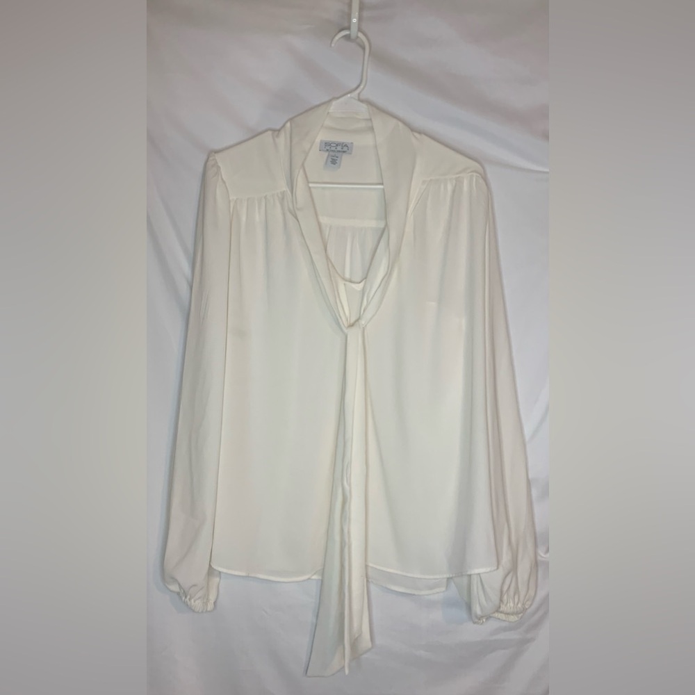 3 for $30 Elegant Women’s Cream Blouse